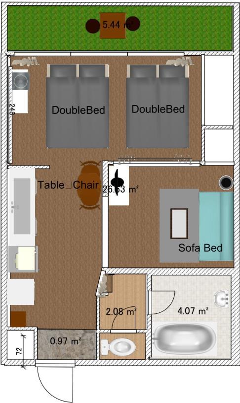 板橋 Rcアネックス Rc205 Apartment Tokyo Exterior photo